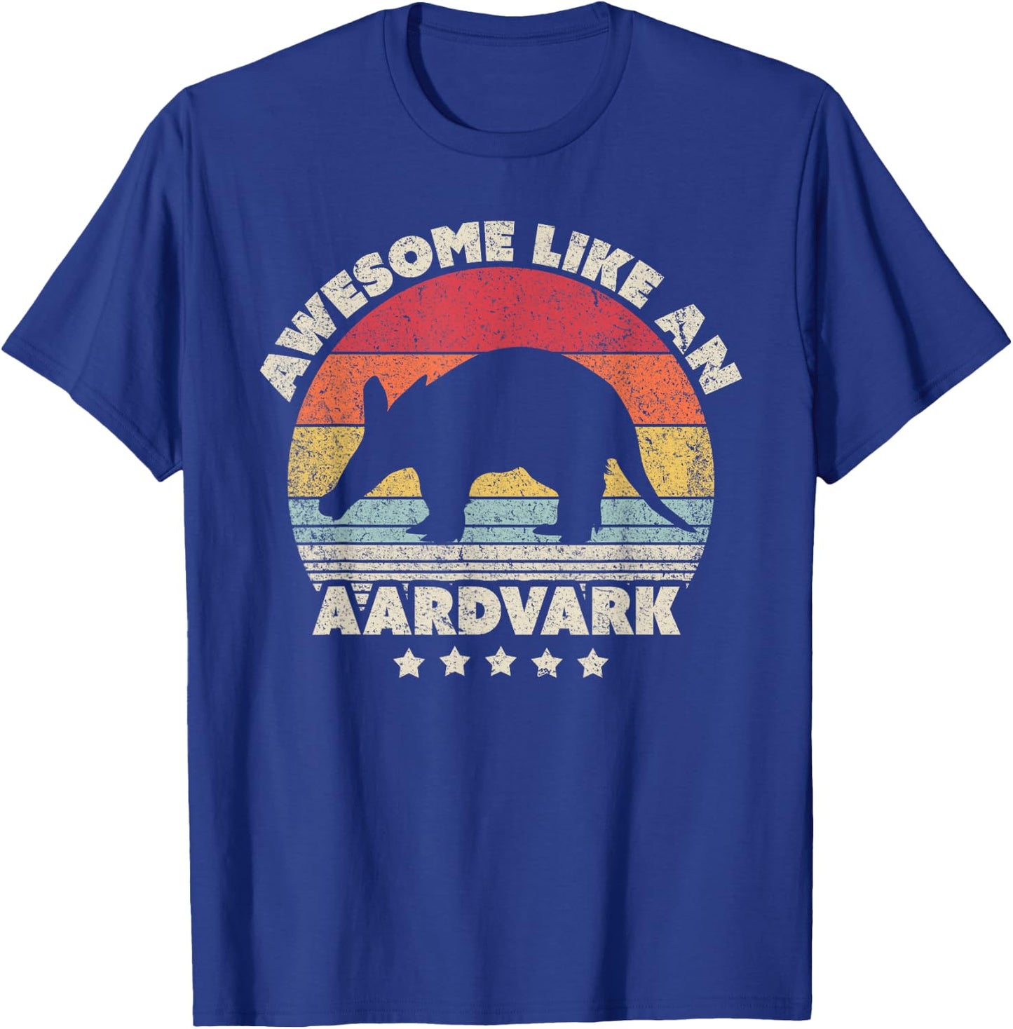 Erdferkel Aardvark Shirt Vintage T-Shirt - T-Shirt | Royal