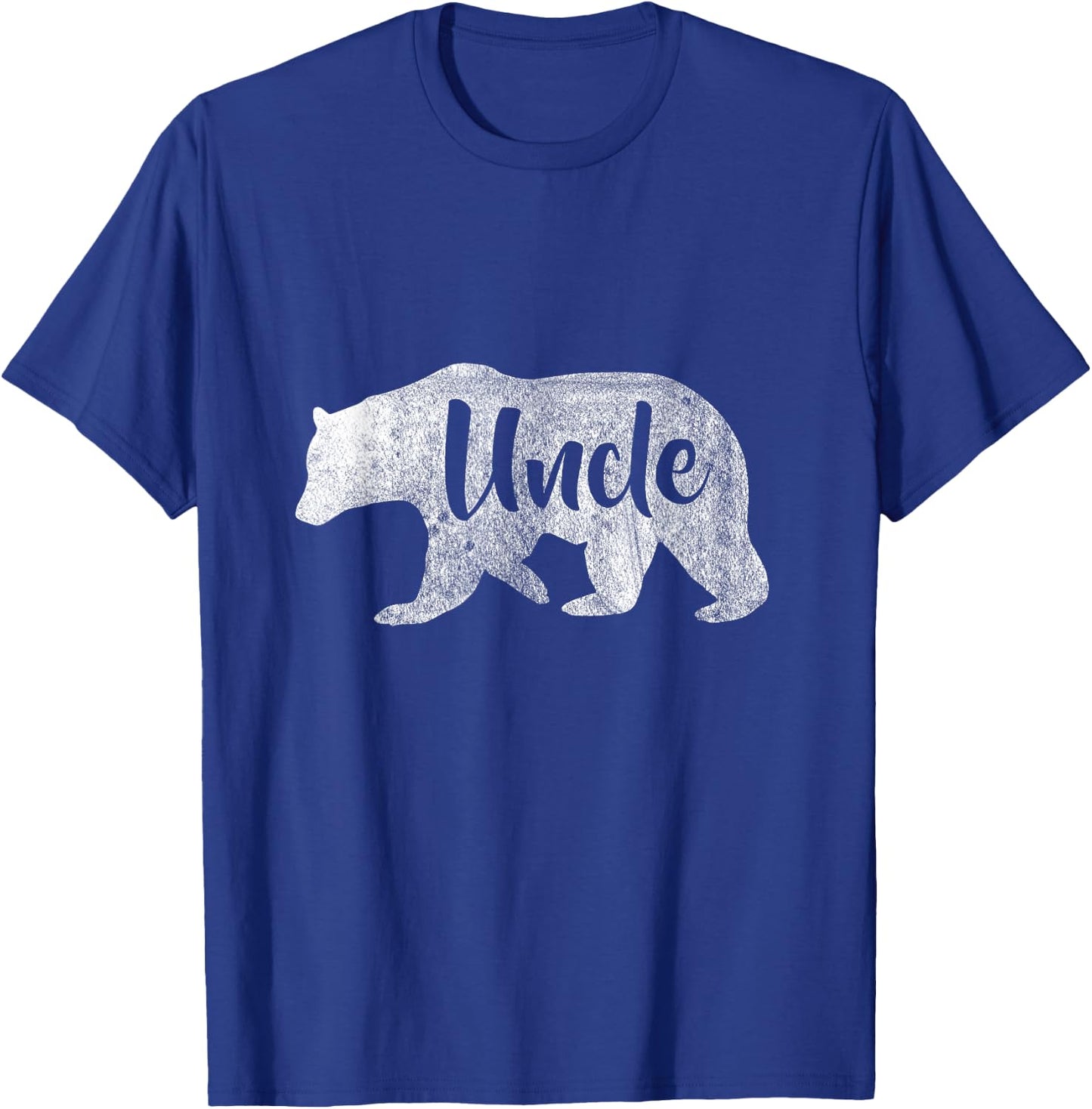 Men's Uncle Bear Cool Outdoors Family T-Shirt - T-Shirt | Royal