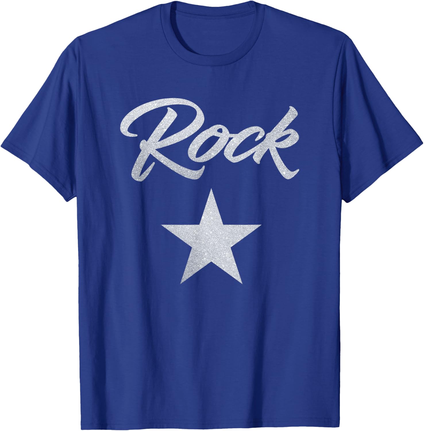 Rock Star Rockstar Large Big Grand T-Shirt - T-Shirt | Royal