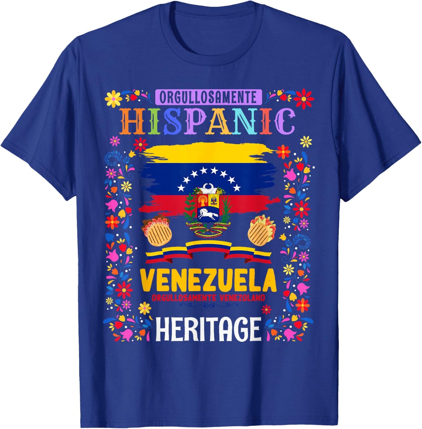 Latin Heritage Venezuelan Flag Outfit idea Kids Venezuela T-Shirt - T-Shirt | Royal
