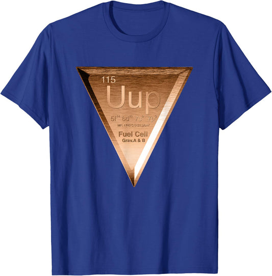 Ununpentium Element 115 Copper Fuel Cell Area 51 Alien UFO T-Shirt - T-Shirt | Royal