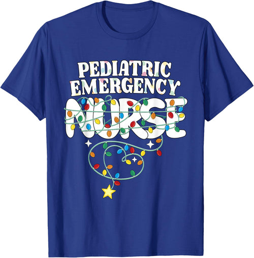 Pediatric Emergency Nurse Christmas Peds ER Nursing NP Squad