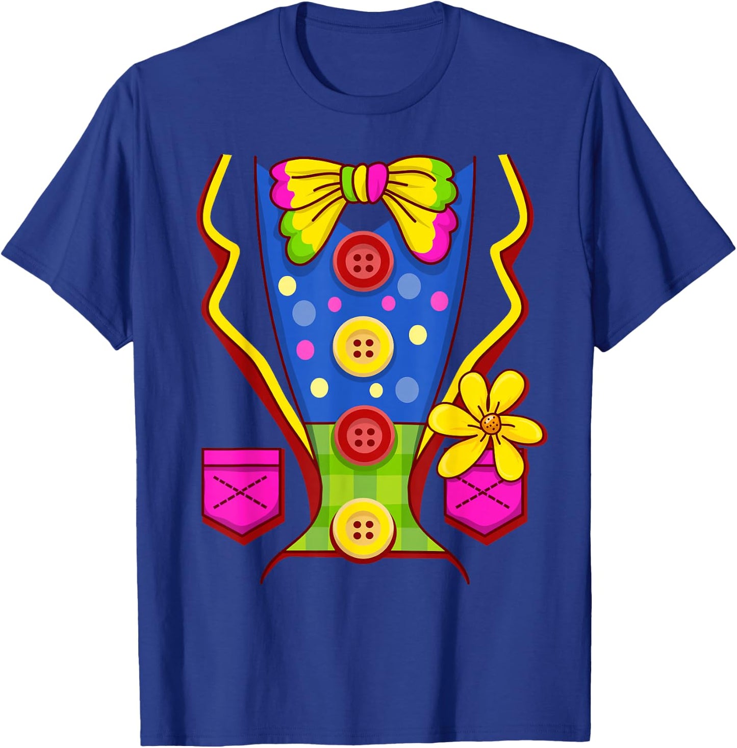 Clown Costume Circus T-Shirt - T-Shirt | Royal