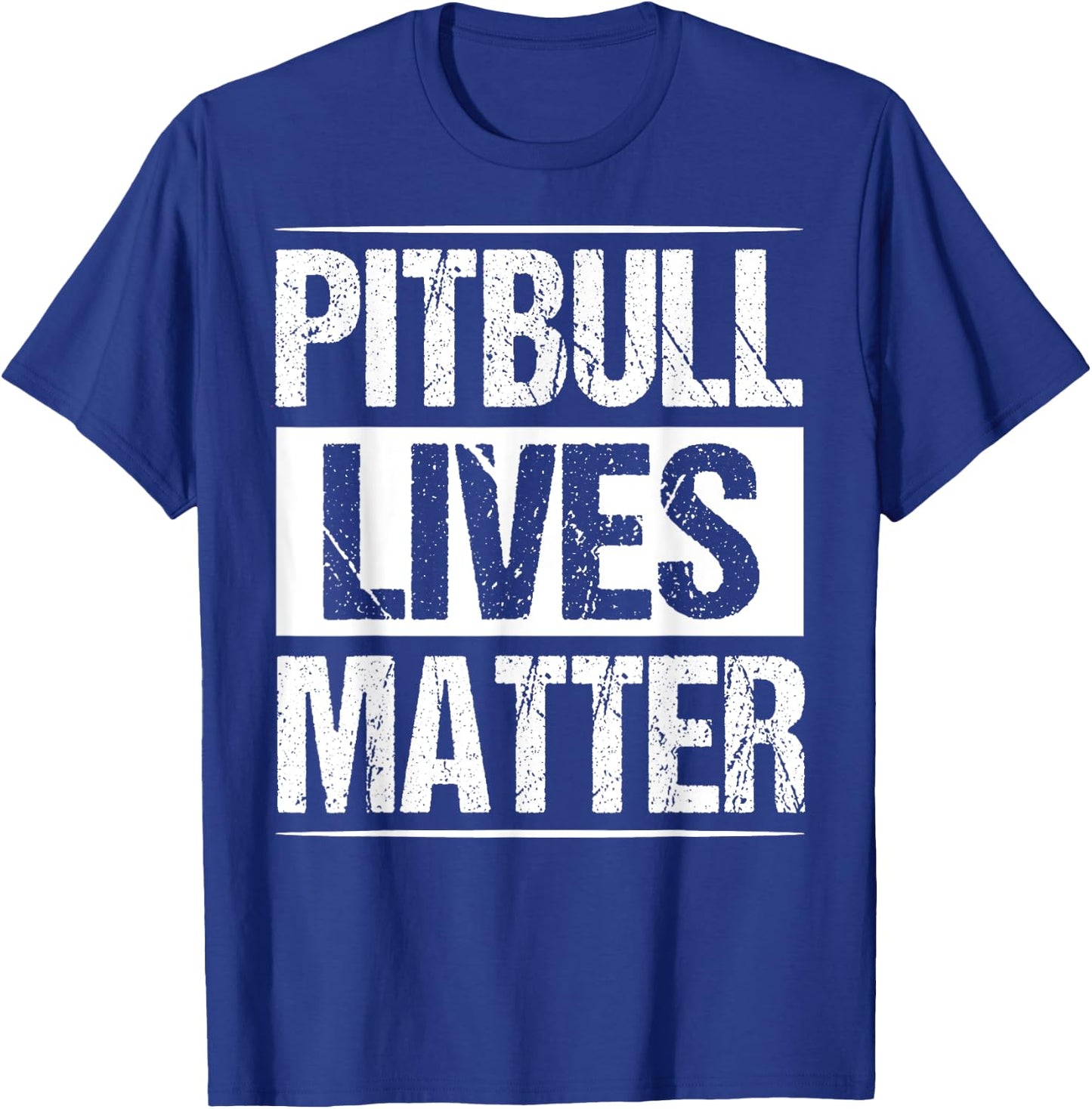 Pitbull Lives Matter Shirt Pit Loverss For Dog Owners Women Kids T-Shirt - T-Shirt | Royal