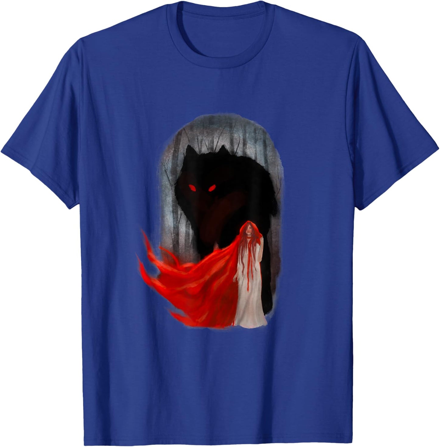 Big Wolf & Riding Hood Fairy Tale T-Shirt - T-Shirt | Royal
