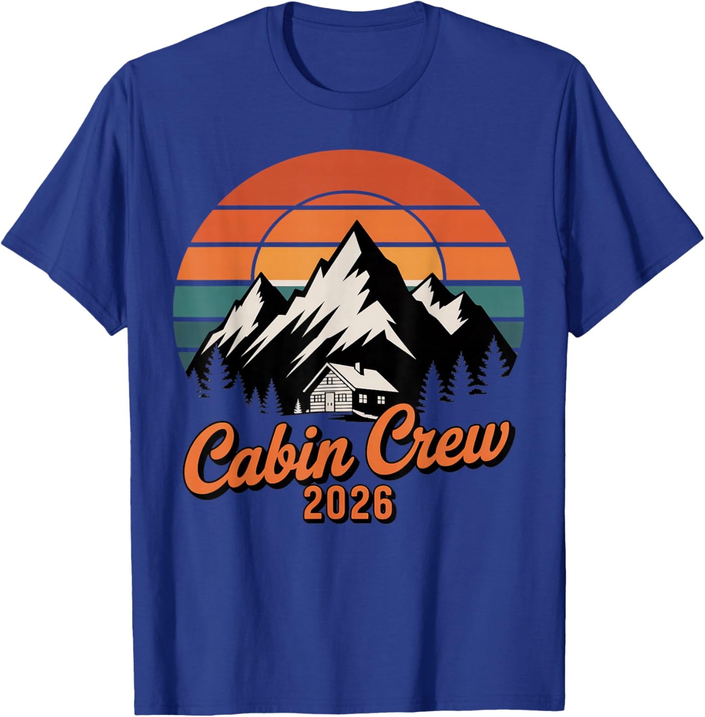 Vacation Mountain Family Group Matching T-Shirt - T-Shirt | Royal