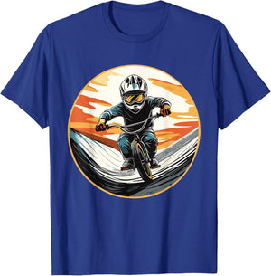 Kids BMX T-Shirt - T-Shirt | Royal