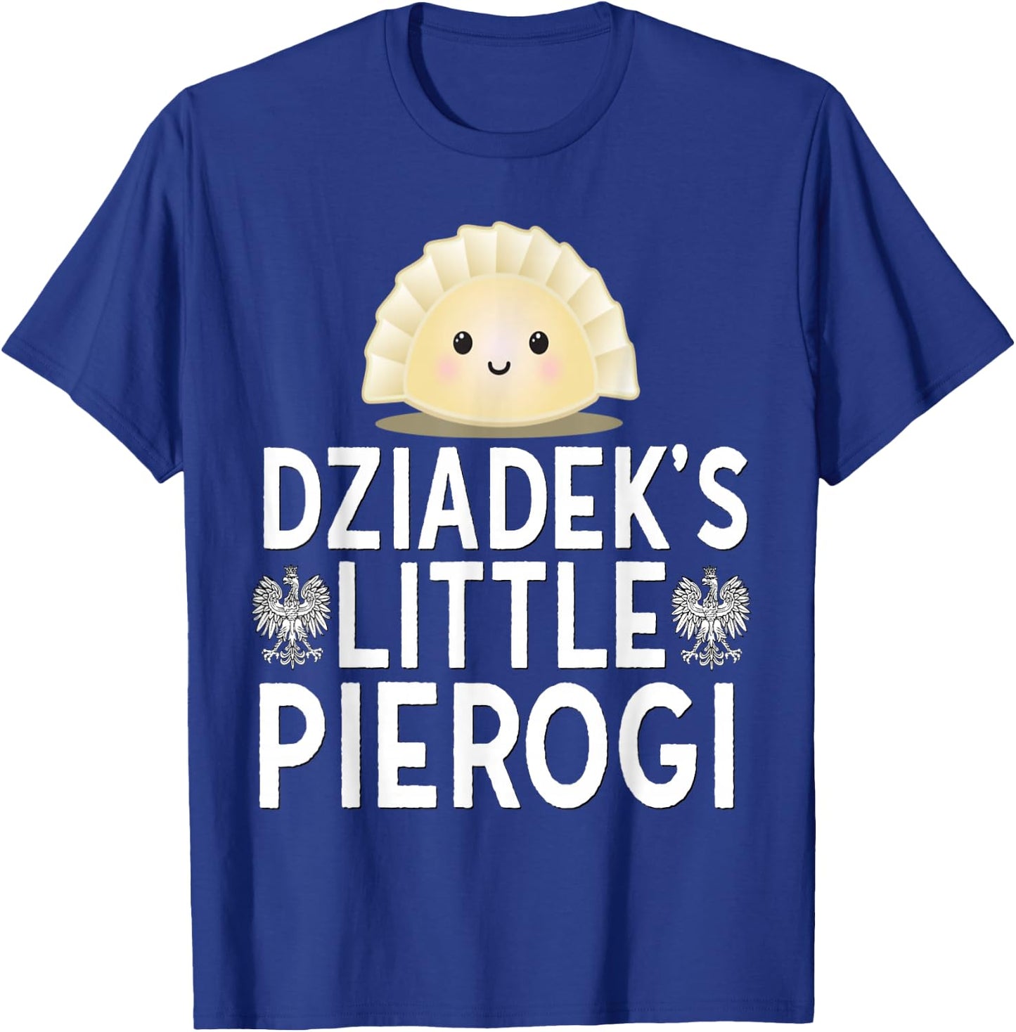 Dziadeks Little Pierogi Shirt Polish Grandpa Kids Dyngus Day T-Shirt - T-Shirt | Royal