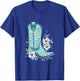 Western Turquoise Teal Cowgirl Country Boho T-Shirt - T-Shirt | Royal