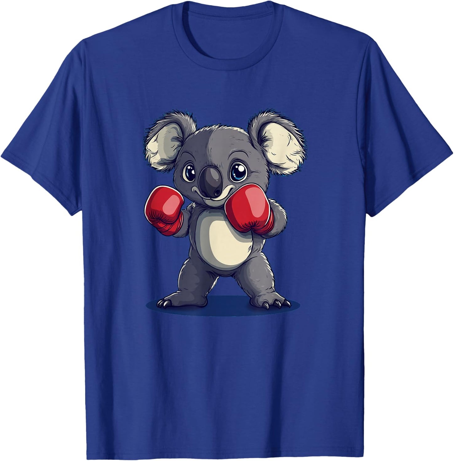 Funny Koala Bear with Boxing Gloves Costume T-Shirt - T-Shirt | Royal