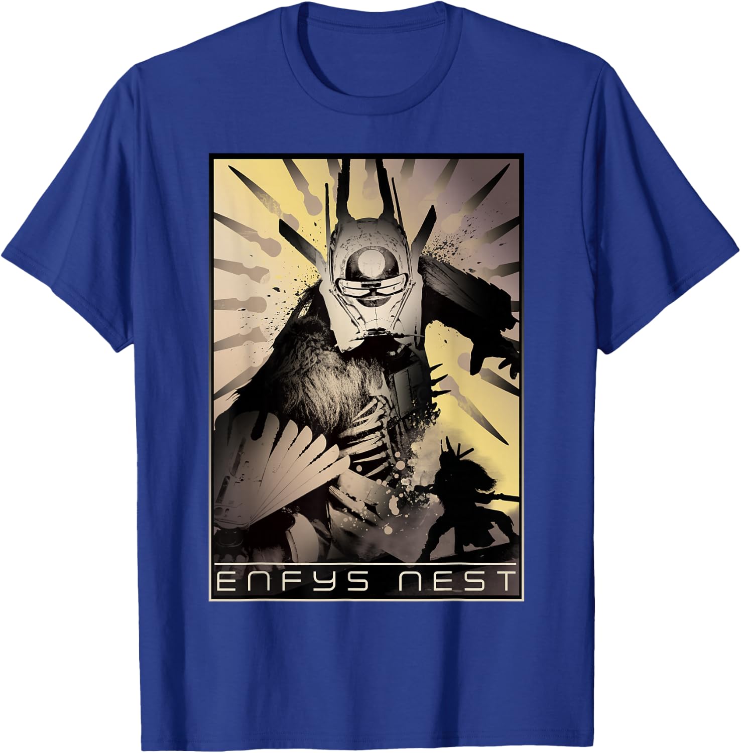Star Wars Han Solo Movie Enfys Nest Poster Graphic T-Shirt - T-Shirt | Royal