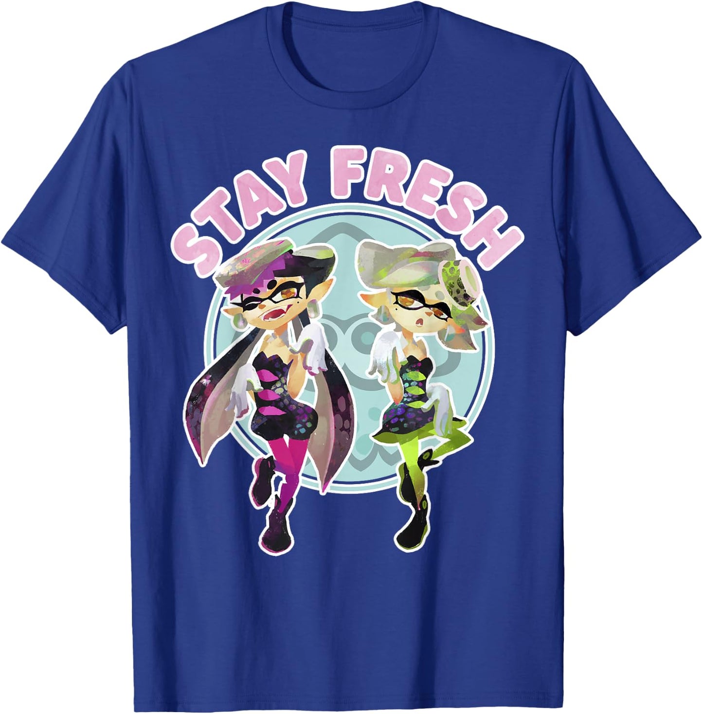 Nintendo Splatoon Stay Fresh Sassy Pose Graphic T-Shirt - T-Shirt | Royal