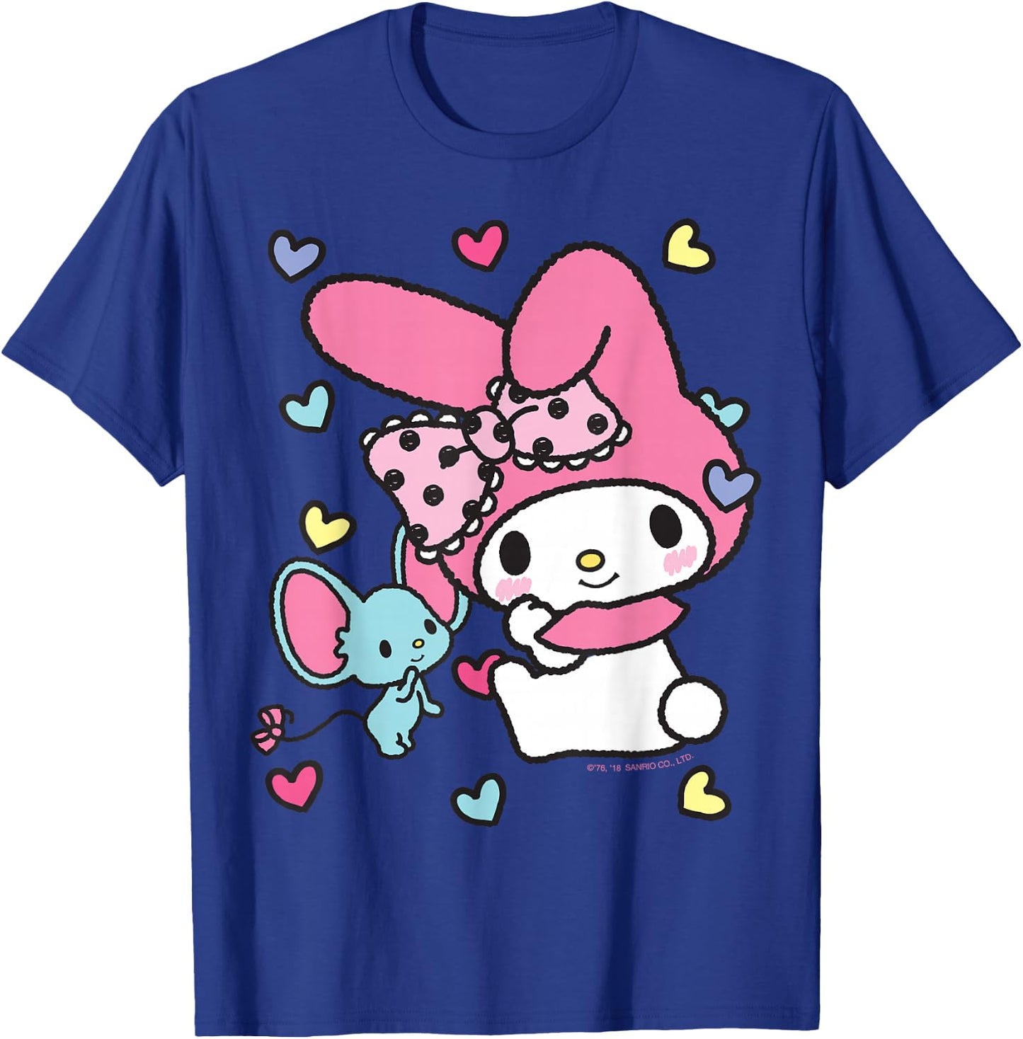 My Melody and Friend Sweet Hearts Shirt T-Shirt - T-Shirt | Royal