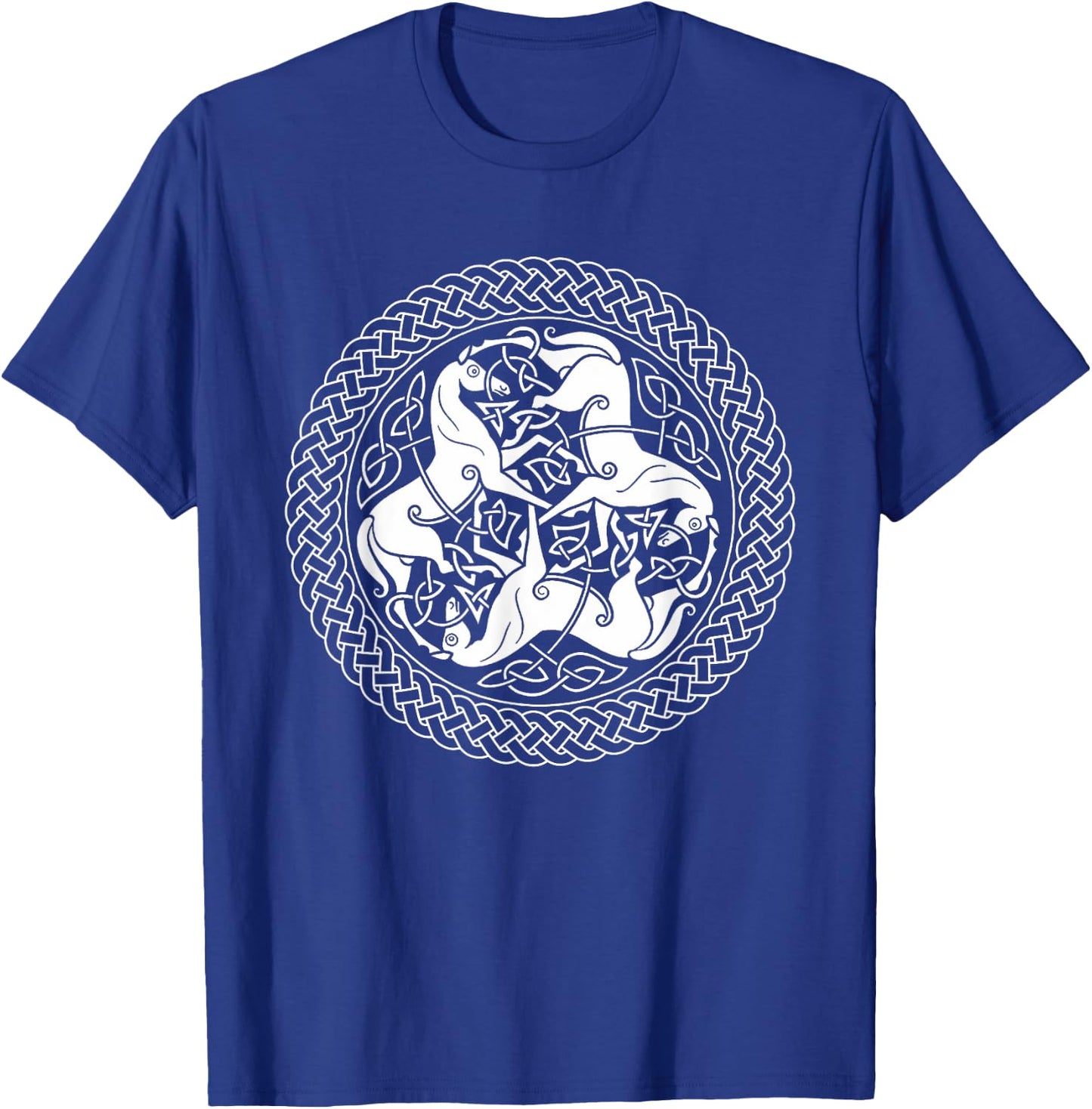 Celtic Epona Knot Ring with Horses T-Shirt - T-Shirt | Royal
