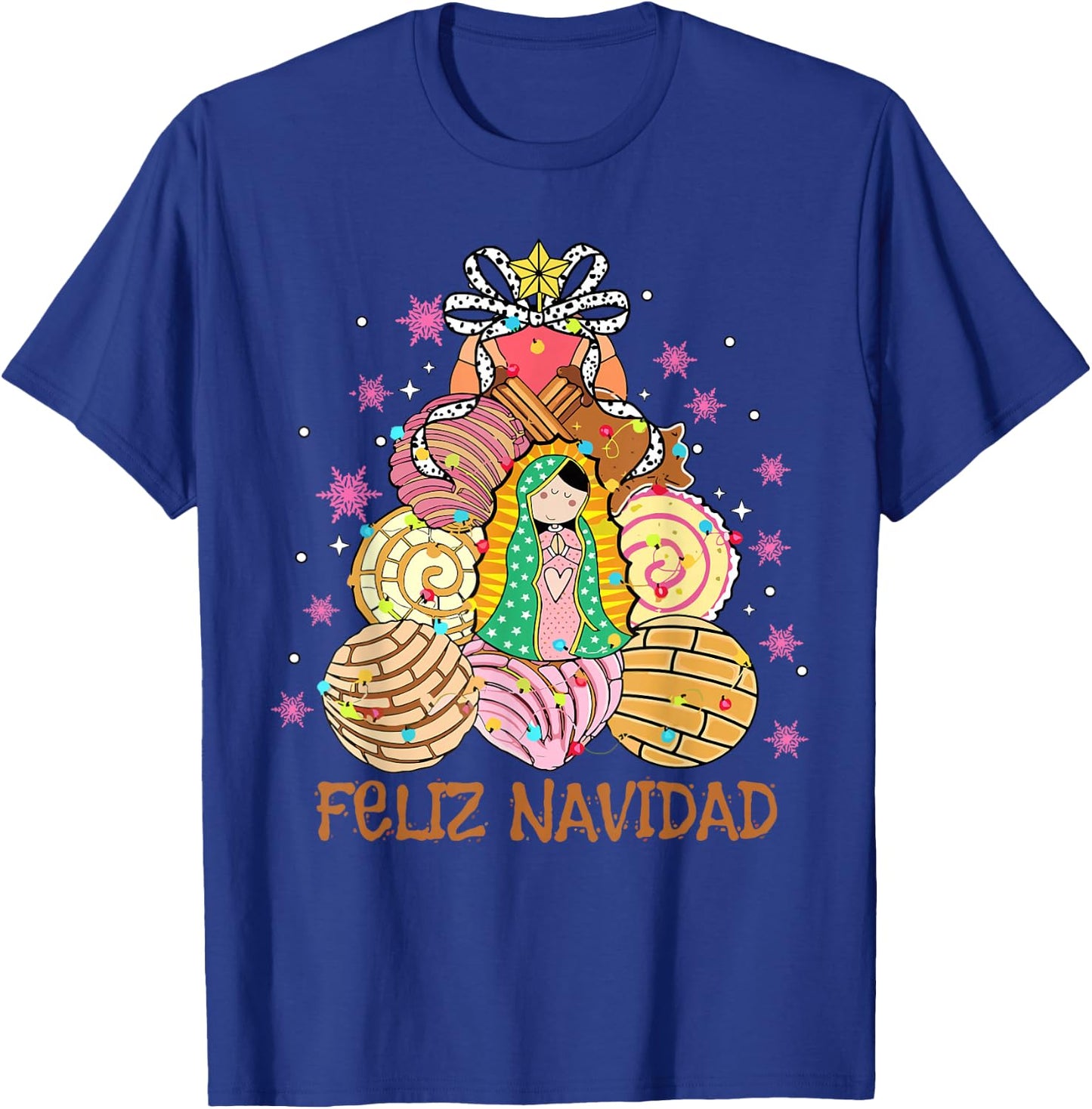 Tis the Season Mexican Christmas Feliz Navidad Xmas Mexican T-Shirt - T-Shirt | Royal