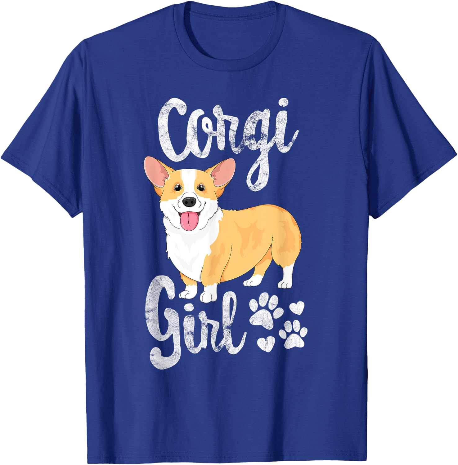 Corgi Girl Women Puppy Mom Dog Mama Lover Gift T-Shirt - T-Shirt | Royal