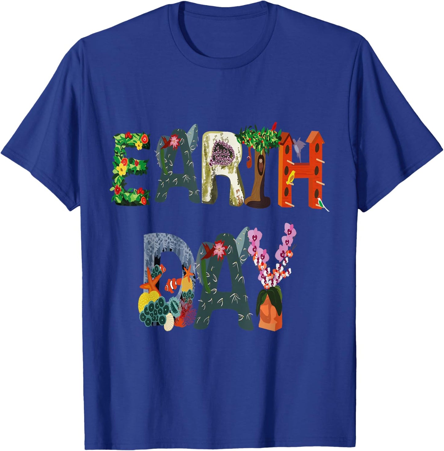 National Earth Day - Earth Day April 22 T-Shirt - T-Shirt | Royal
