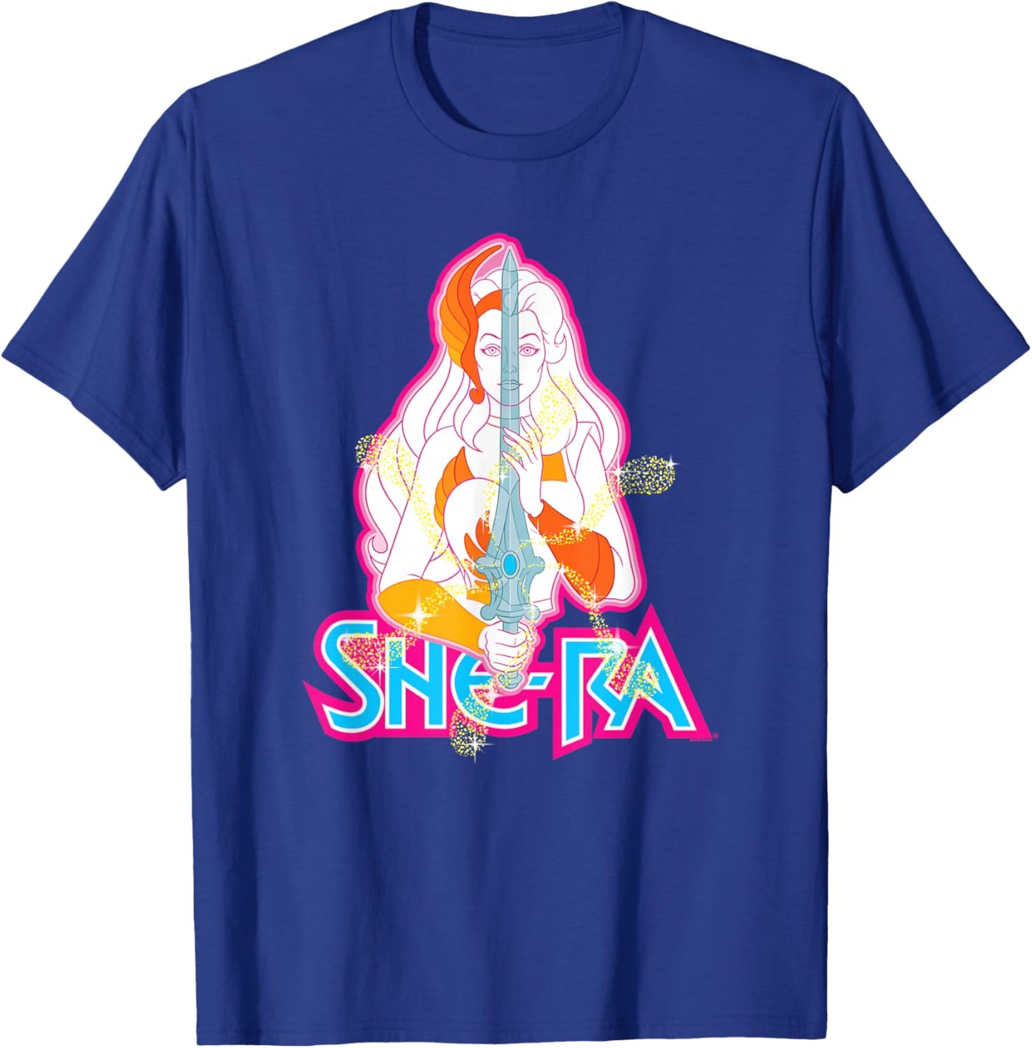 Masters of The Universe She-Ra Glowing Transformation T-Shirt - T-Shirt | Royal