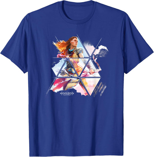 Horizon Zero Dawn Aloy Hunting T-Shirt - T-Shirt | Royal