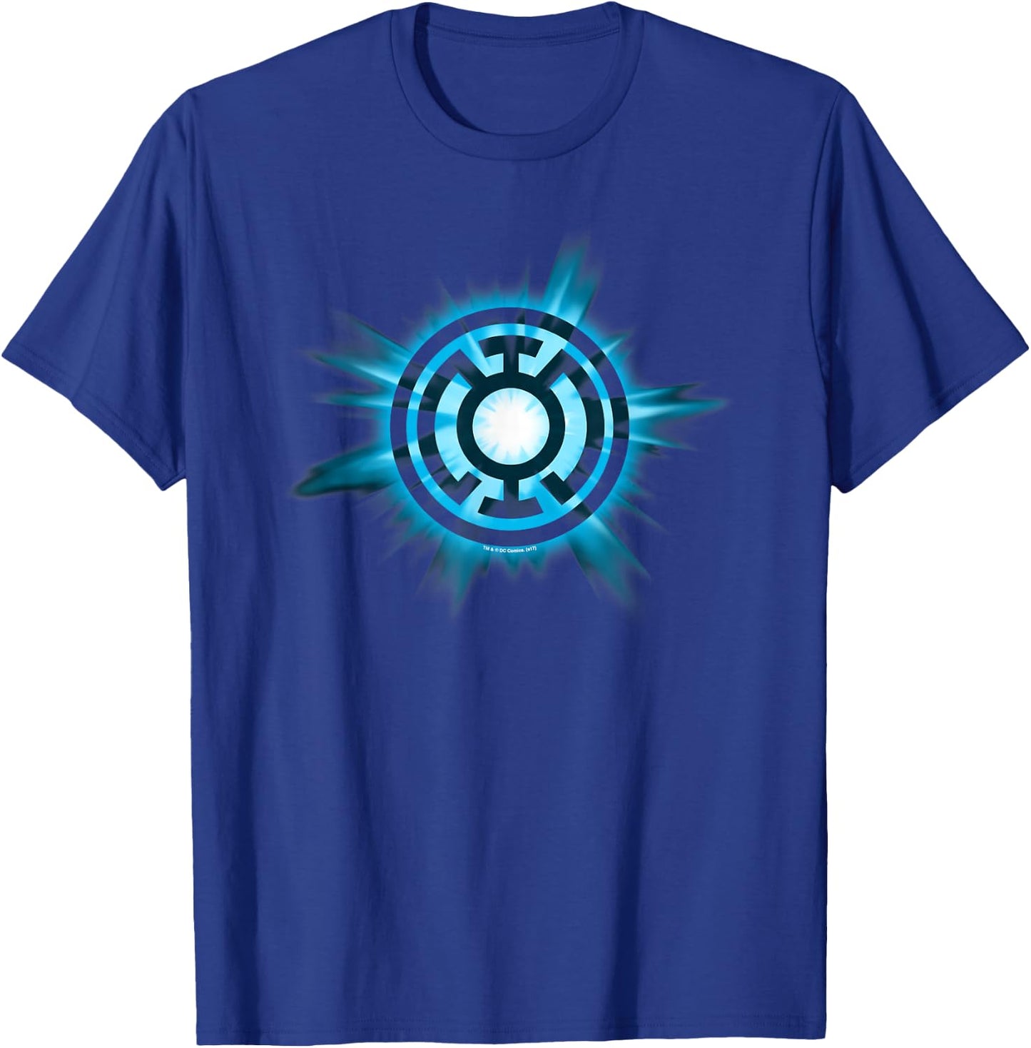 Green Lantern Blue Glow T Shirt T-Shirt - T-Shirt | Royal