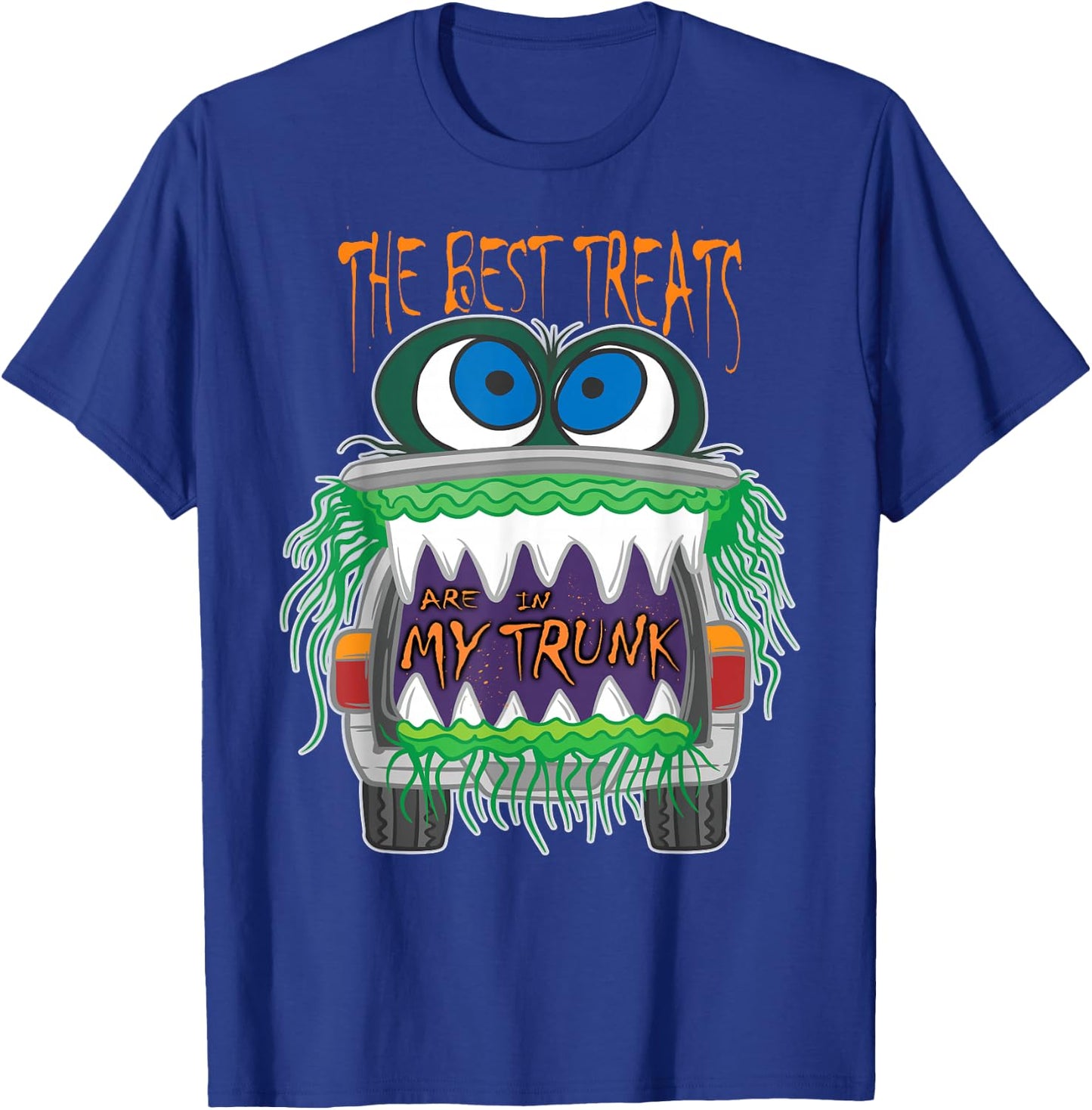 Halloween Trunk or Treat Funny Monster Trunk Shirt T-Shirt - T-Shirt | Royal