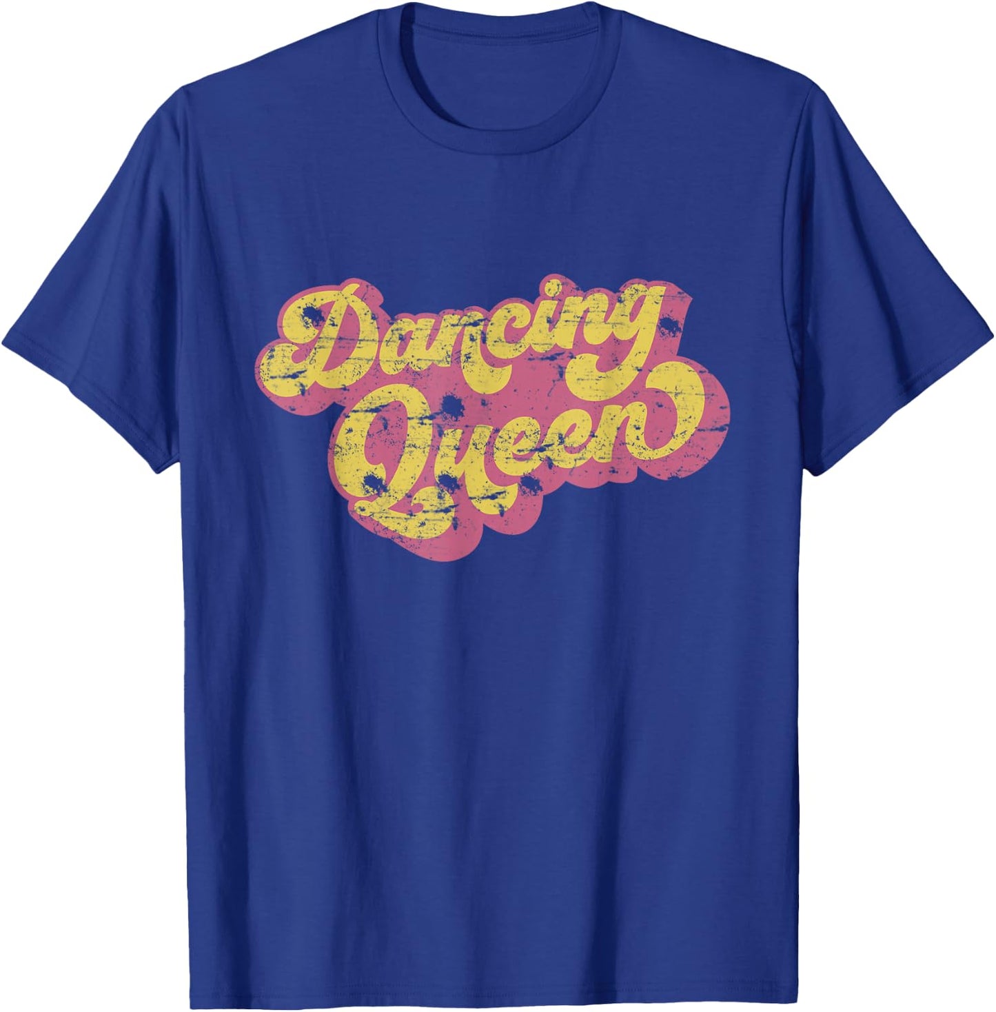 Dancing Queen Shirt Vintage Dancing 70s T-Shirt - T-Shirt | Royal