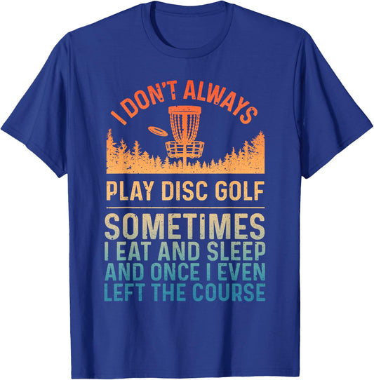 Disc Golf Art Women Disc Golf Player Disc Golfer T-Shirt - T-Shirt | Royal