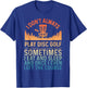 Disc Golf Art Women Disc Golf Player Disc Golfer T-Shirt - T-Shirt | Royal