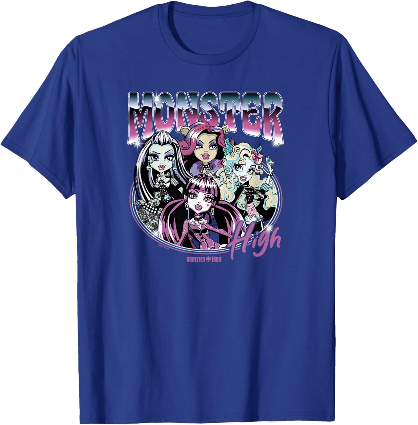Monster High - Vintage Bootleg Style T-Shirt - T-Shirt | Royal