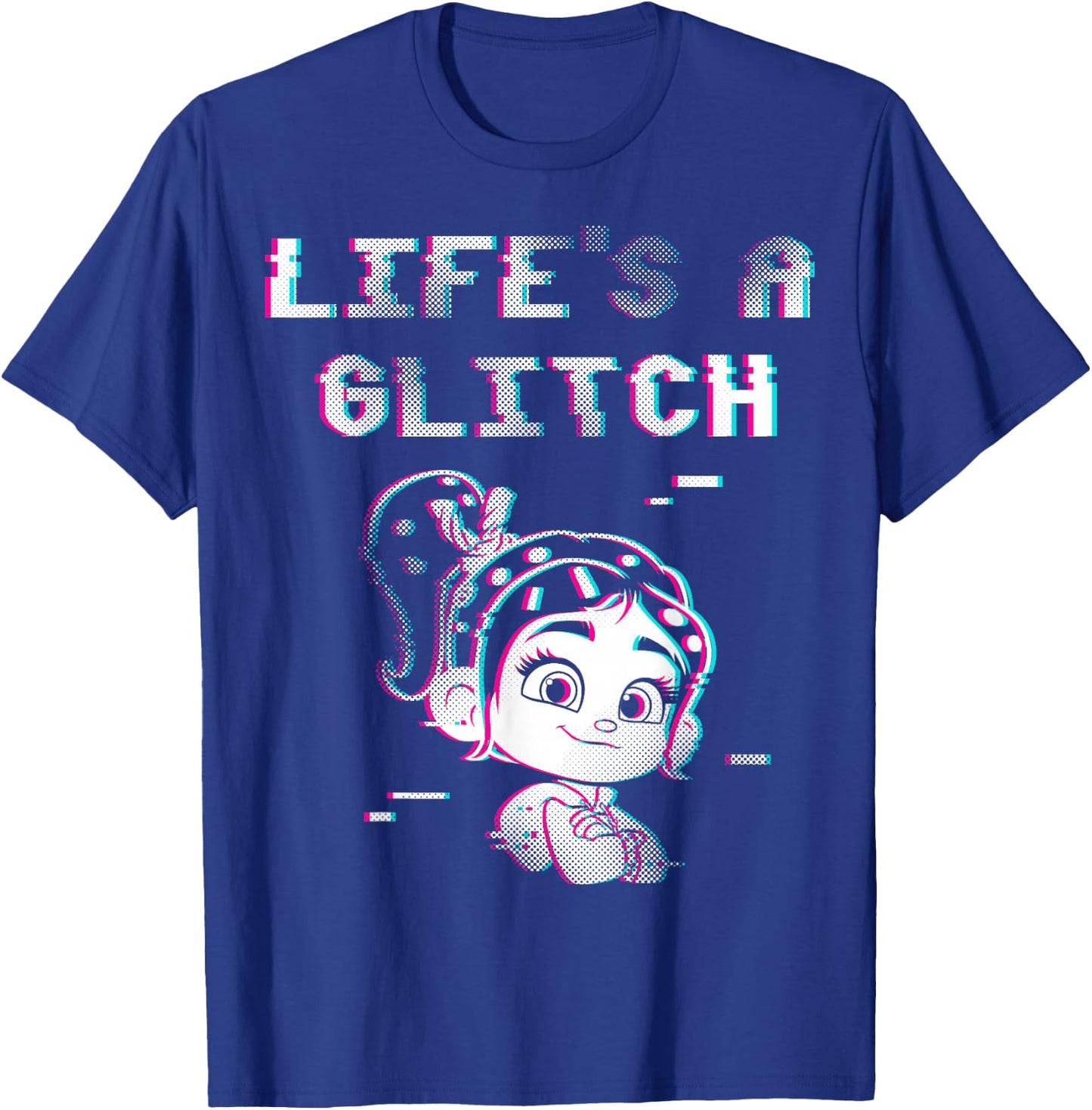 Disney Wreck It Ralph 2 Life's A Glitch Graphic T-Shirt - T-Shirt | Royal
