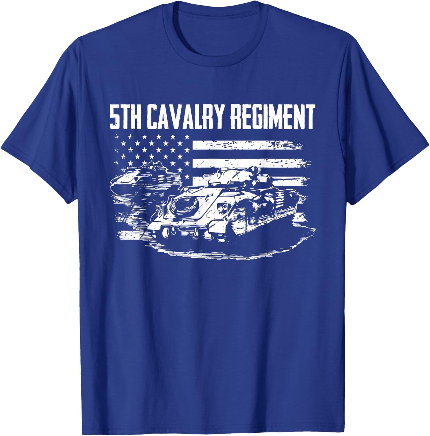 5th Cavalry Regiment T-Shirt - T-Shirt | Royal