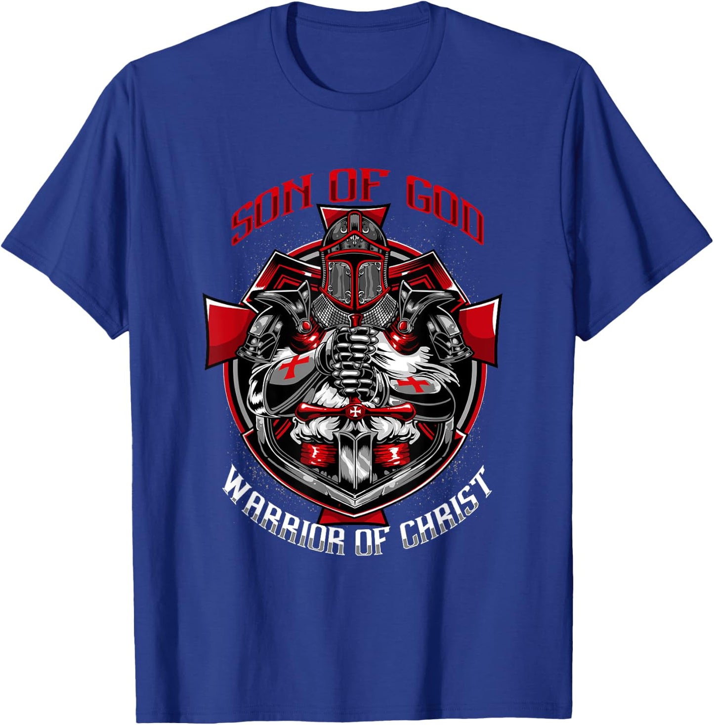 Knights Templar Son Of God Warrior Of Christ T-Shirt - T-Shirt | Royal