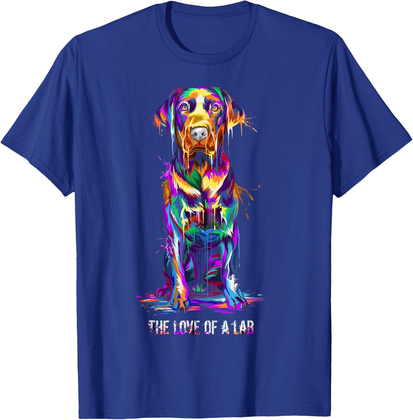 The Love Of Labrador Retriever T-Shirt - T-Shirt | Royal