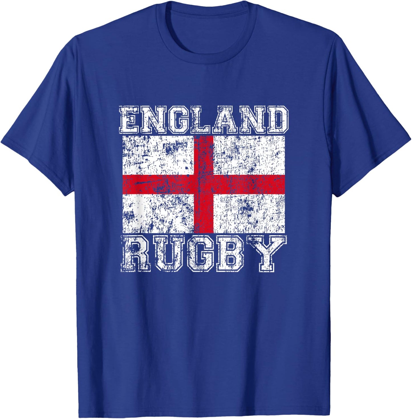 England Rugby Shirt - England Flag England Jersey Men Women T-Shirt - T-Shirt | Royal