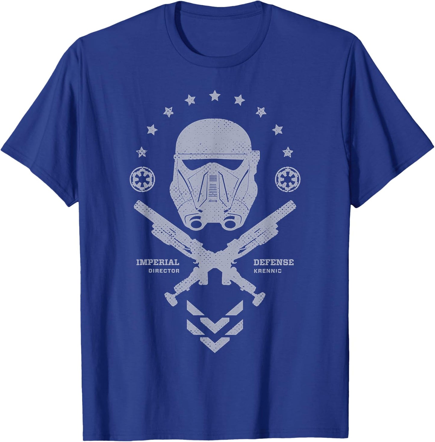 Star Wars Rogue One Death Trooper Imperial Defense T-Shirt - T-Shirt | Royal