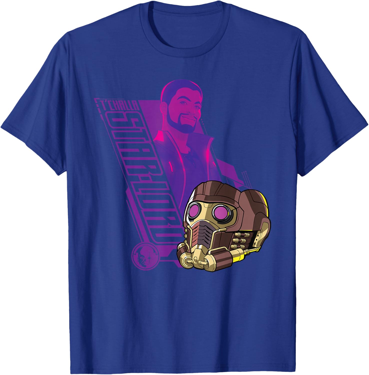 Marvel WHAT IF...? T'Challa Star-Lord T-Shirt - T-Shirt | Royal