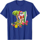 Christmas in July Santa Hawaiian Surfing T Shirt Summer Surf Men Women Kids T-Shirt - T-Shirt | Royal