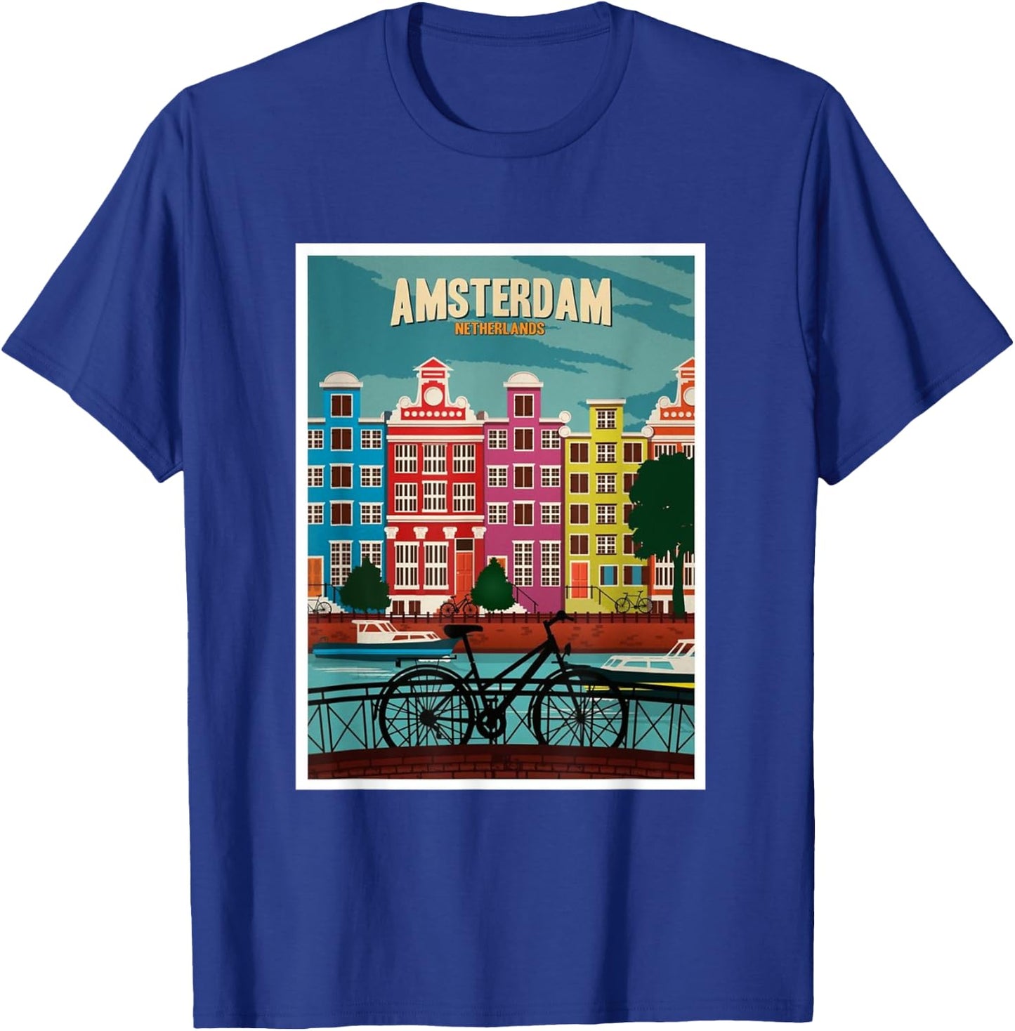 Amsterdam T-Shirt - T-Shirt | Royal