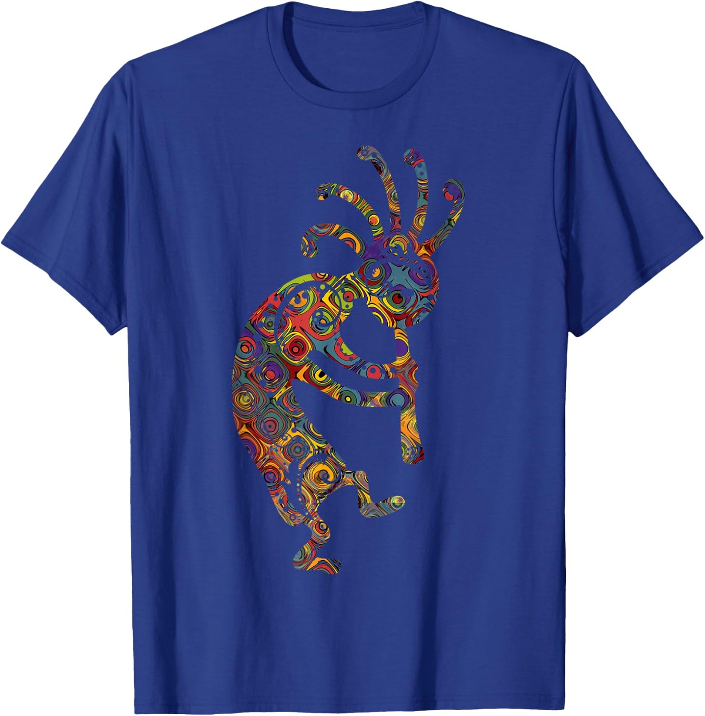 Native American Kokopelli with Ornaments T-Shirt - T-Shirt | Royal