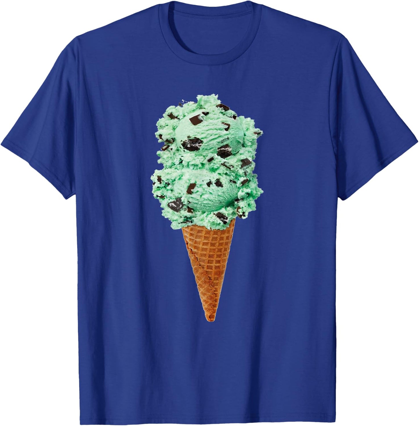Ice Cream Cone Classic Fit T Shirt -- I Love Ice Cream Women Kids T-Shirt - T-Shirt | Royal