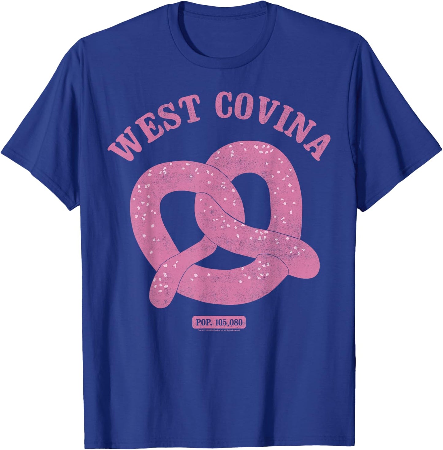 Crazy Ex-Girlfriend West Covina Pretzel T-Shirt - T-Shirt | Royal