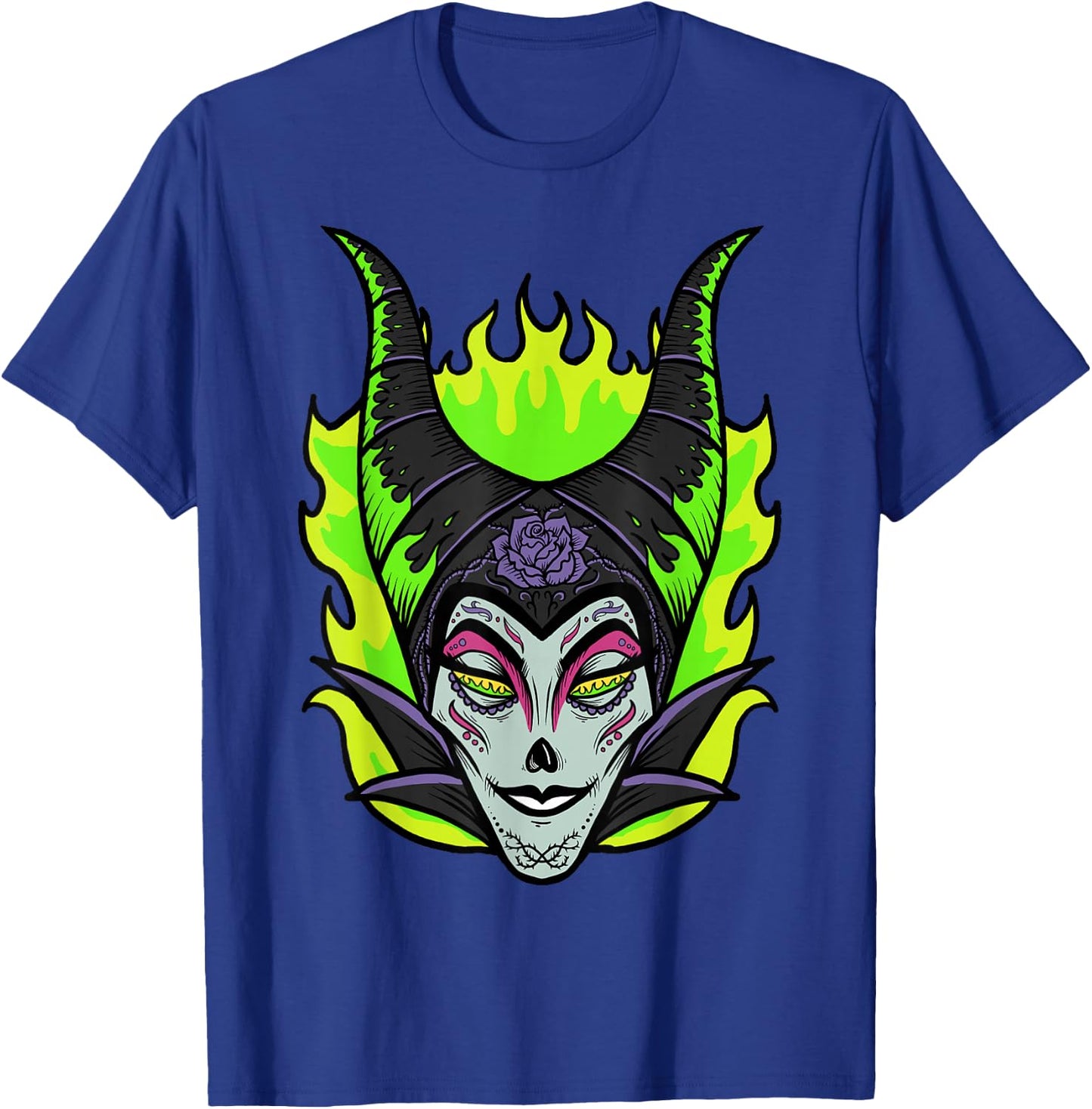 Disney Sleeping Beauty Maleficent Sugar Skull T-Shirt - T-Shirt | Royal