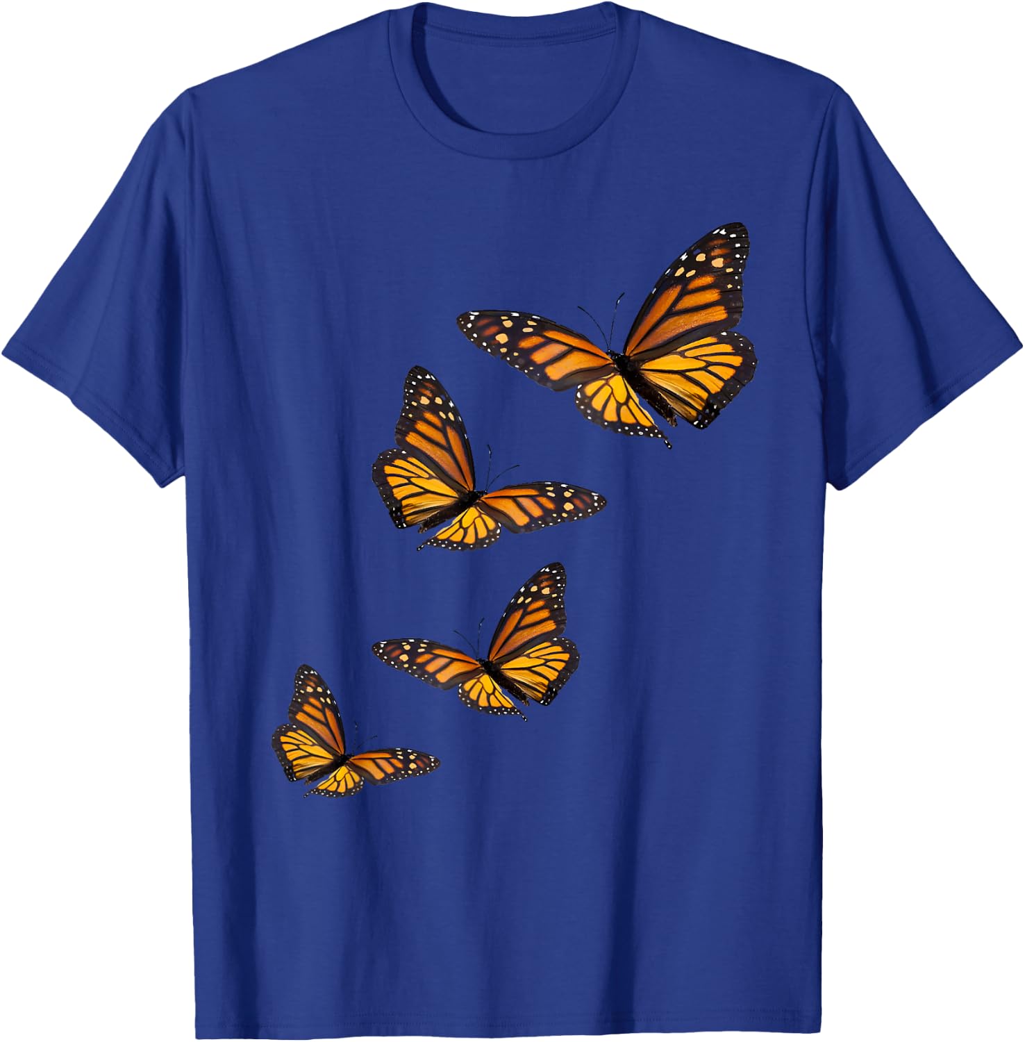 Monarch Butterfly shirt-Milkweed Plants Butterflies gift T-Shirt - T-Shirt | Royal