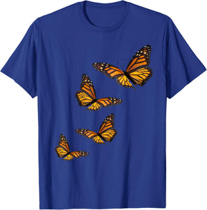 Monarch Butterfly shirt-Milkweed Plants Butterflies gift T-Shirt - T-Shirt | Royal