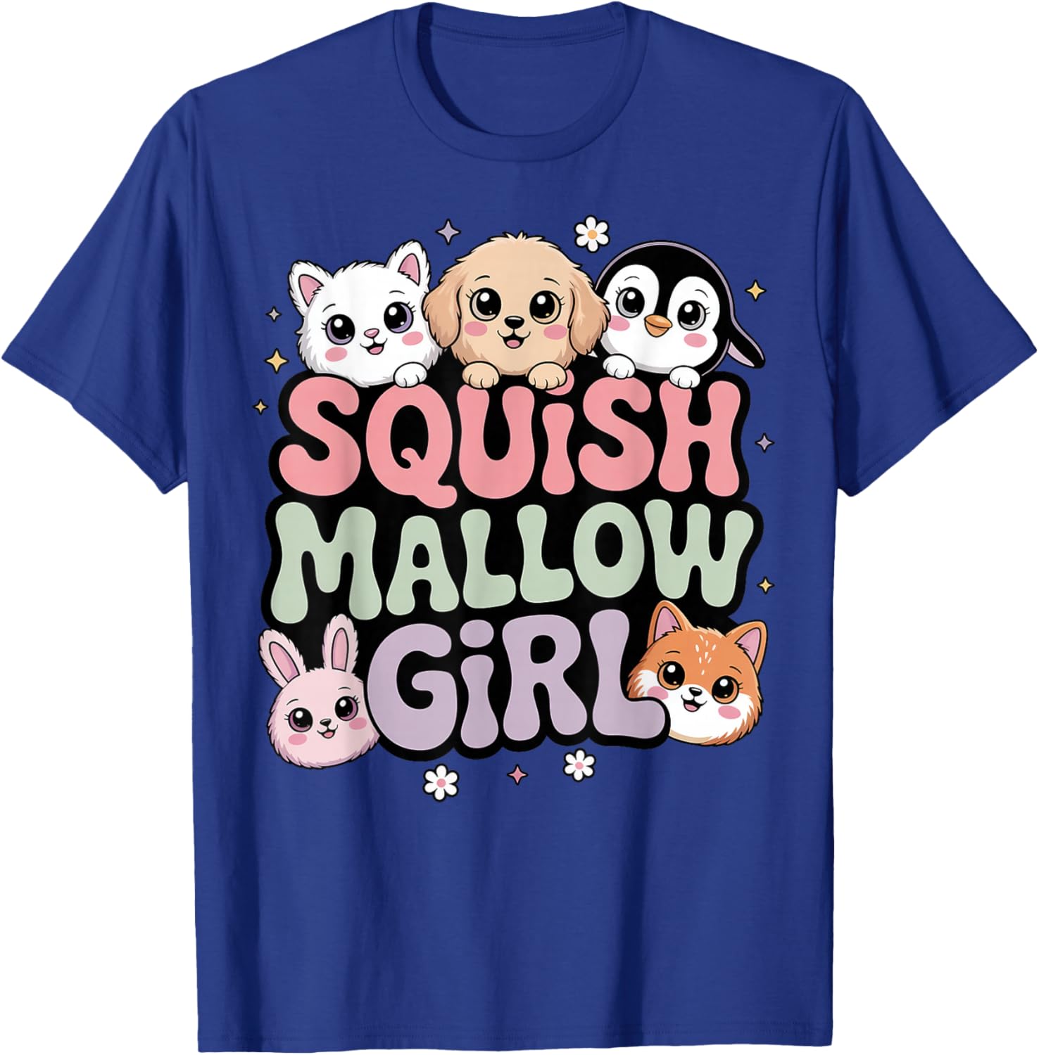 Squish Girl Slime Squish Squad Cute Squishies T-Shirt - T-Shirt | Royal