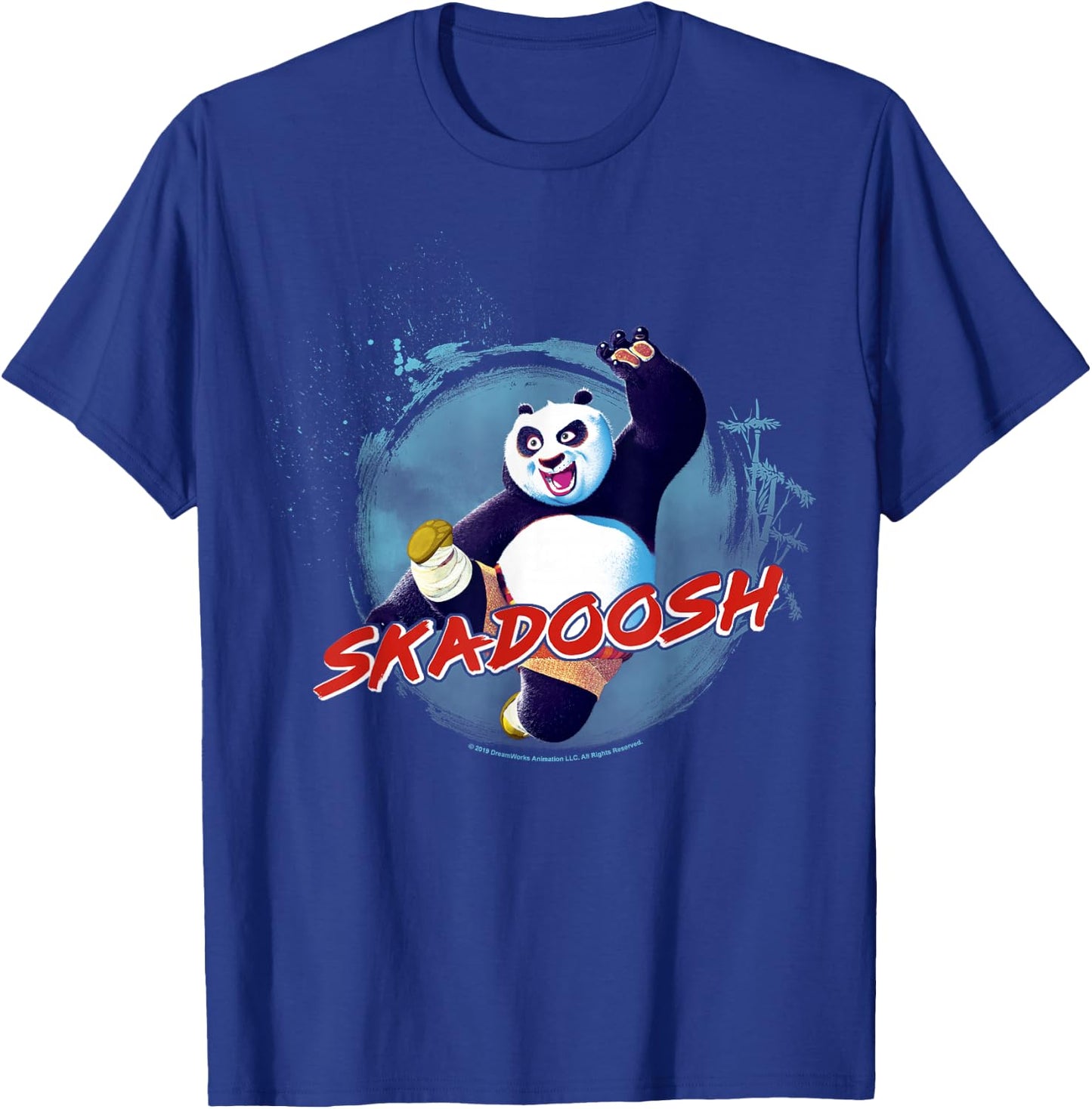 Kung Fu Panda Po Skadoosh Action Pose T-Shirt - T-Shirt | Royal