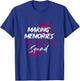 Making Memories Mud Run Squad Mud Girl Running Runner T-Shirt - T-Shirt | Royal