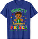 Juneteenth Shirts Boys Mommy's Juneteenth Prince Black Boy T-Shirt - T-Shirt | Royal