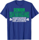 Men Women Supervisor Gifts - Senior Shenanigans Supervisor T-Shirt - T-Shirt | Royal