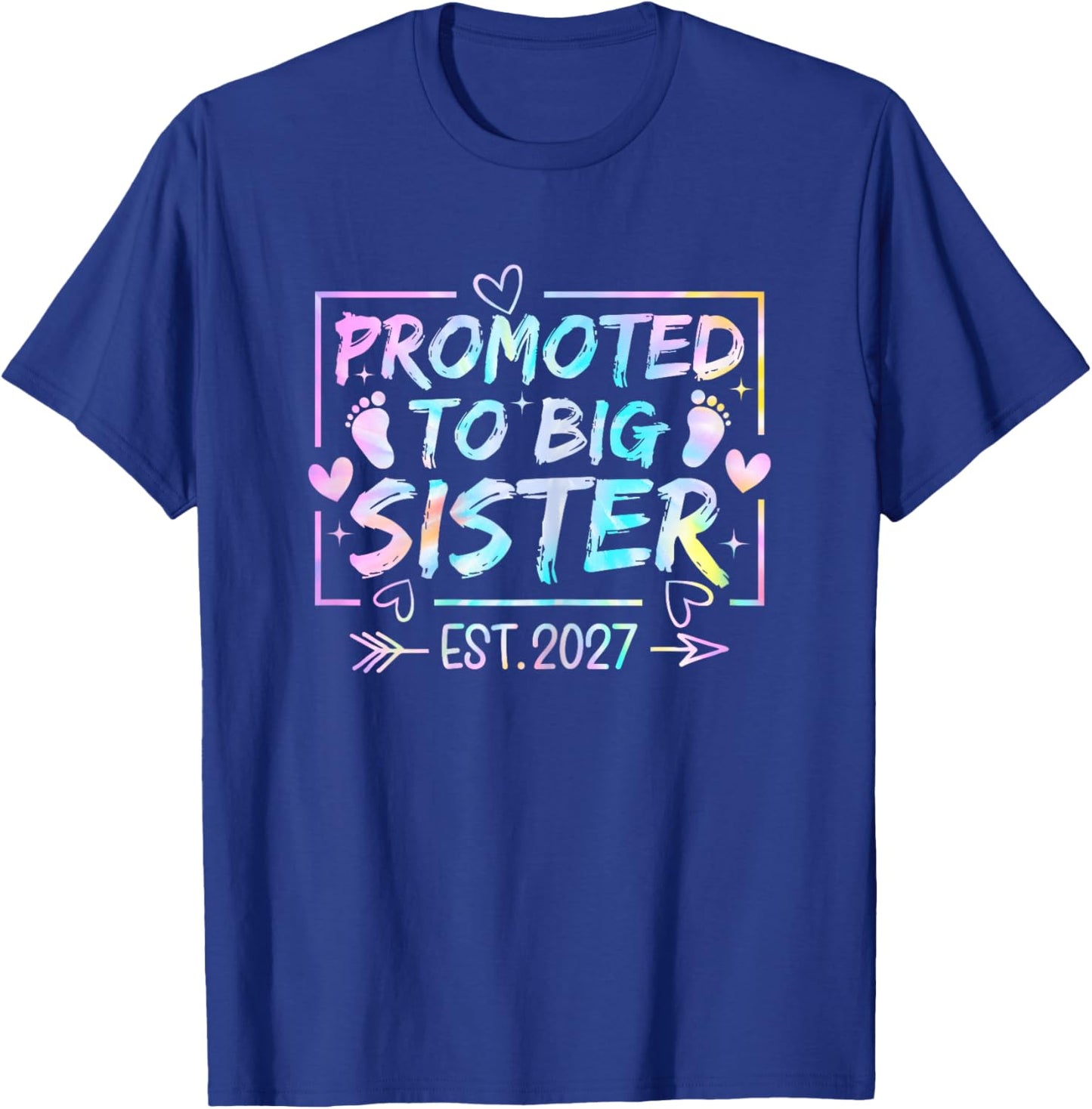 Soon to Be Big Sis Girls T-Shirt - T-Shirt | Royal
